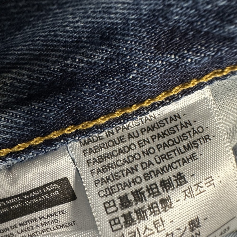 Levi's 501xx Men's Button Fly Jeans 32x32 Blue Denim Casual Work Preppy Modern - Picture 15 of 15